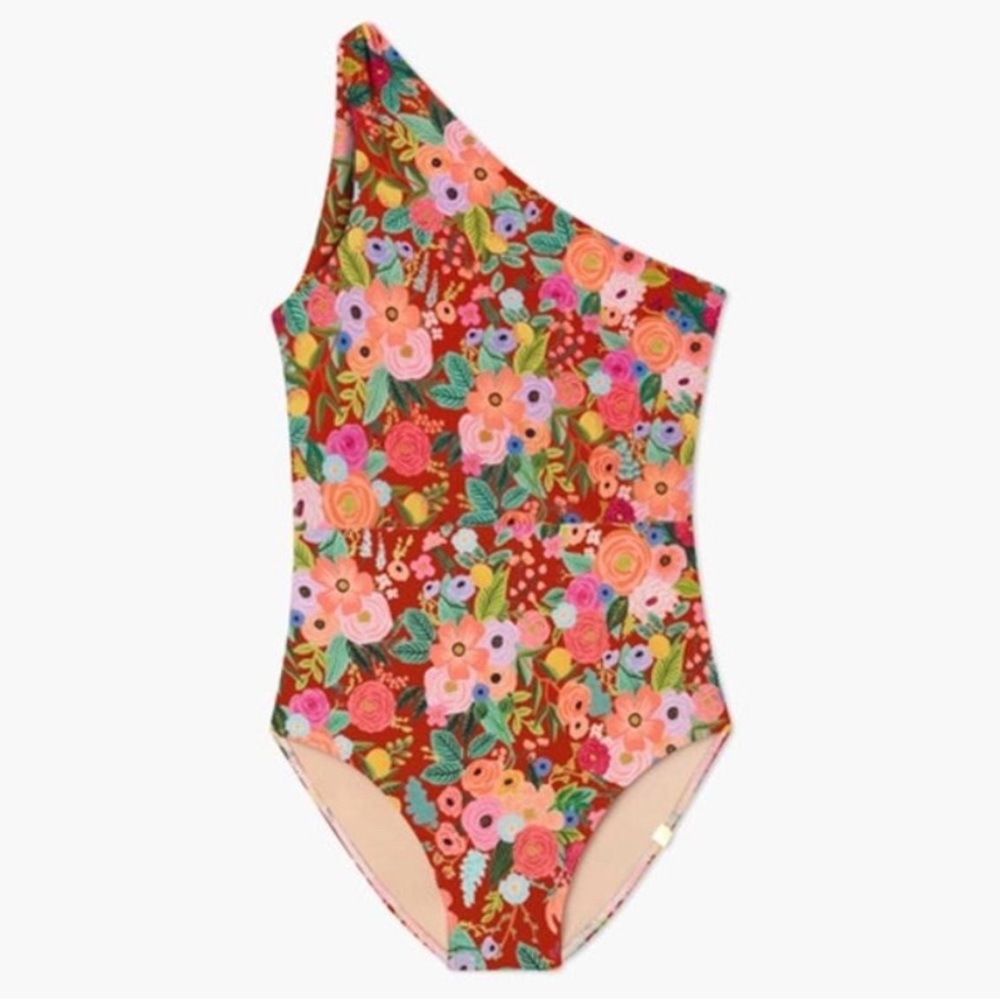 Summersalt Pink Rifle Paper & Co. Swimsuit